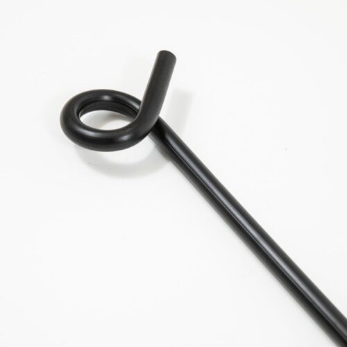 8mm Pigtail Post 1050 mm with Black Tube