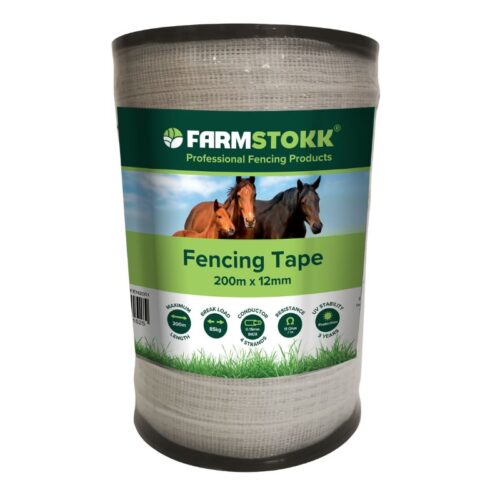 Poly Tape 200m white 12mm