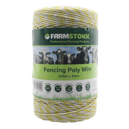 Poly Wire 200m 2mm 6 x Stainless Steel 0.15
